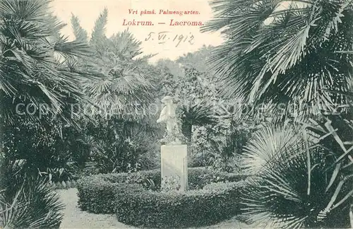 AK / Ansichtskarte Lokrum_Insel Palmengarten 