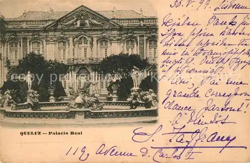 AK / Ansichtskarte Queluz Palacio Real Queluz