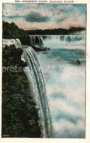 AK / Ansichtskarte Niagara_Falls_Ontario Prospect Point Niagara_Falls_Ontario