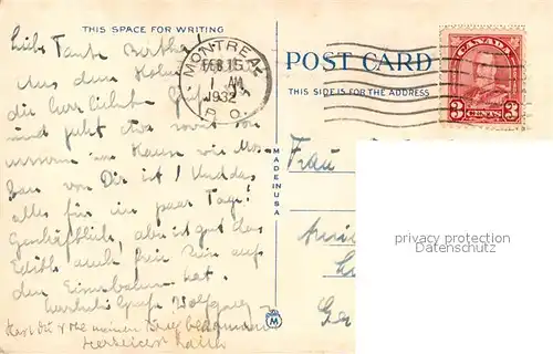 AK / Ansichtskarte Montreal_Quebec New bridge from Mount Royal Montreal Quebec