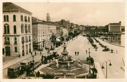 AK / Ansichtskarte Split_Spalato Obala Split_Spalato