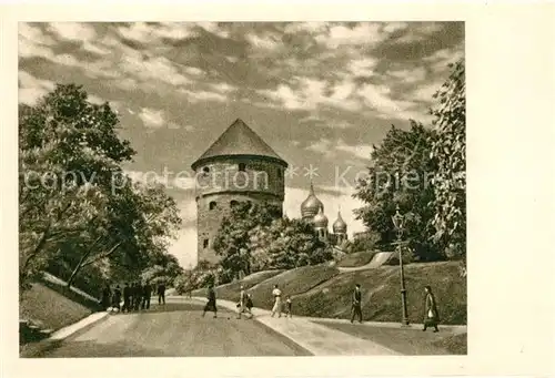AK / Ansichtskarte Tallinn Turm Kiek in de Koek Tallinn