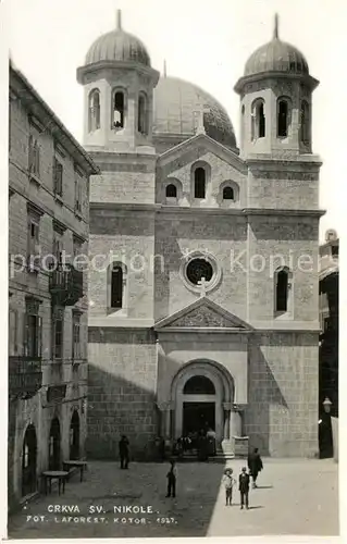 AK / Ansichtskarte Kotor_Montenegro Crkva sv Nikole Kirche Kotor Montenegro