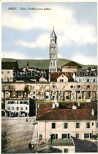 AK / Ansichtskarte Split_Spalato Zidine Dioklecijanove palace Split_Spalato
