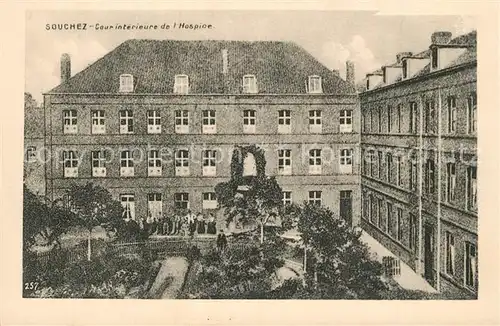 AK / Ansichtskarte Souchez Courinterieure Hospice Souchez