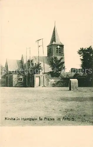 AK / Ansichtskarte Artaise le Vivier Kirche in Hamblein le Piess Artaise le Vivier