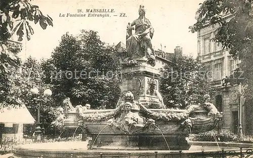 AK / Ansichtskarte Marseille_Bouches du Rhone La Fontaine Estrangin Marseille