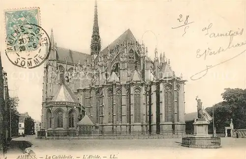 AK / Ansichtskarte Amiens Cathedrale Abside Amiens
