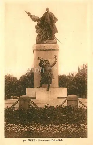 AK / Ansichtskarte Metz_Moselle Monument D?roul?de Metz_Moselle