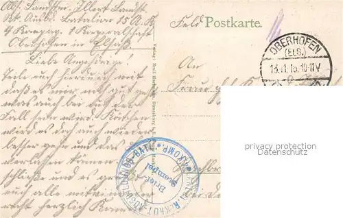 AK / Ansichtskarte Hunaweier_Hunawihr Kirche Hunaweier Hunawihr