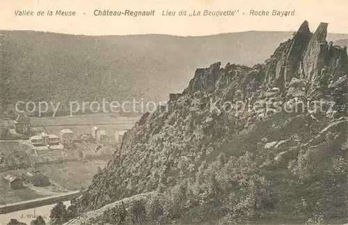 AK / Ansichtskarte Chateau Regnault Vall?e de la Meuse La Beuquette Roche Bayard Chateau Regnault