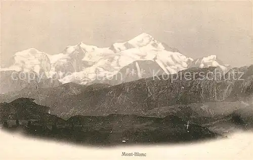 AK / Ansichtskarte Mont_Blanc_de_Cheilon  Mont_Blanc_de_Cheilon