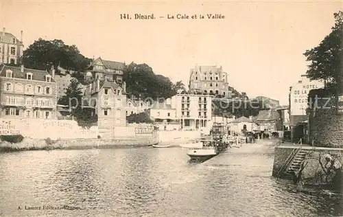 AK / Ansichtskarte Dinard_Ille_et_Vilaine_Bretagne La Cale et la Vall Dinard_Ille