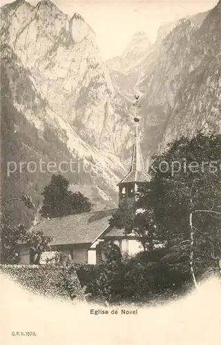 AK / Ansichtskarte Novel Eglise Novel
