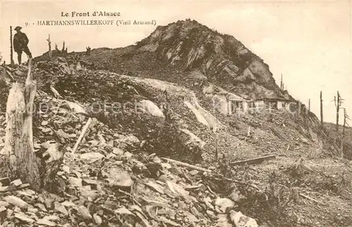 AK / Ansichtskarte Hartmannswiller Le Front d`Alsace Hartmannswiller