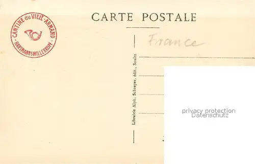 AK / Ansichtskarte Hartmannswillerkopf Vieil Armand Front d`Alsace Cantine Hartmannswillerkopf