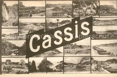 AK / Ansichtskarte Cassis Vues d ensemble Cassis