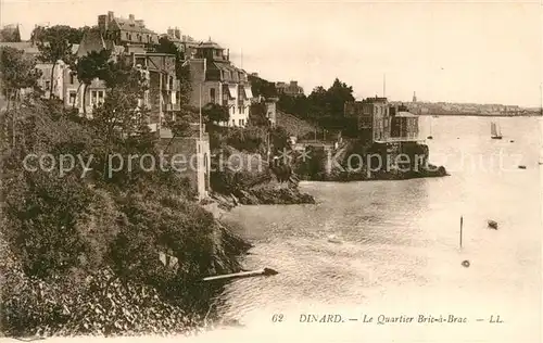 AK / Ansichtskarte Dinard_Ille_et_Vilaine_Bretagne Le Quartier Bric a Brac Dinard_Ille