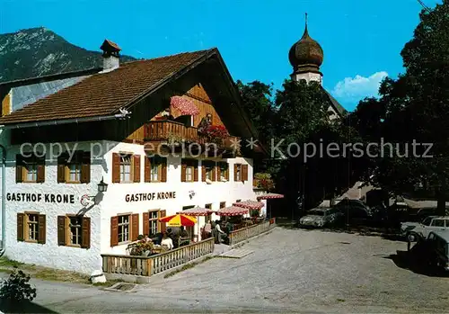AK / Ansichtskarte Stanzach_Tirol Gasthof Pension Krone Stanzach Tirol