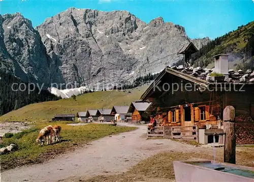 AK / Ansichtskarte Karwendel Eng Almen Karwendel