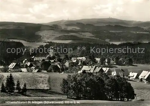 AK / Ansichtskarte St_Maergen Panorama Kirche St_Maergen