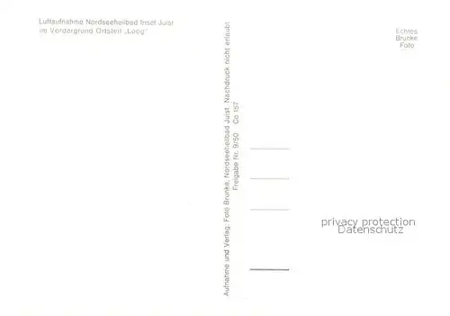 AK / Ansichtskarte Loog Fliegeraufnahme Loog
