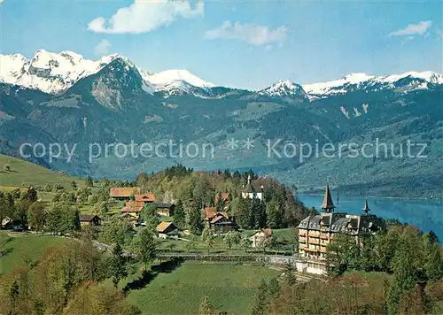 AK / Ansichtskarte Flueeli Ranft Sarnersee Giswilerstock Hotel Paxmontana Flueeli Ranft
