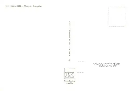 AK / Ansichtskarte Monastir Mosque Bourguiba Monastir