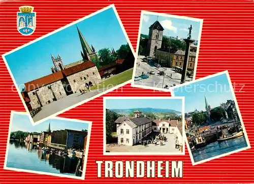 AK / Ansichtskarte Trondheim Stadtansichten Trondheim