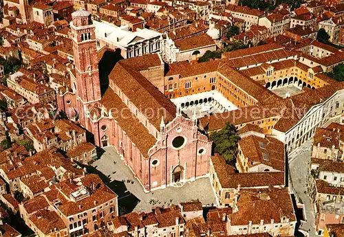 AK / Ansichtskarte Venezia_Venedig Fliegeraufnahme Basilica S M Gloriosa Venezia Venedig