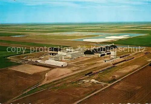 AK / Ansichtskarte Saskatchewan Fliegeraufnahme Kalium Chemicals  Saskatchewan
