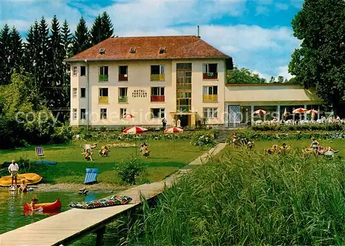 AK / Ansichtskarte Reifnitz_Woerthersee Hotel Pension Taffent Reifnitz Woerthersee