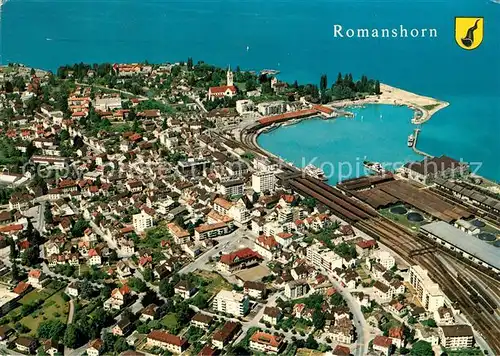 AK / Ansichtskarte Romanshorn_TG Fliegeraufnahme Romanshorn TG