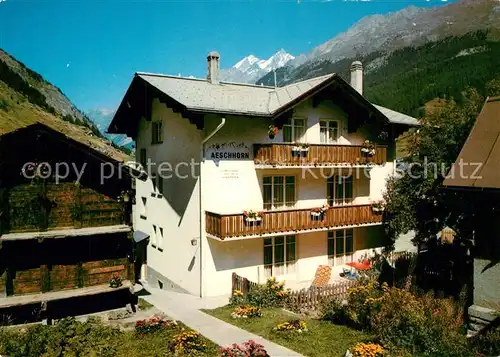 AK / Ansichtskarte Zermatt_VS Chalet Aeschhorn Zermatt_VS