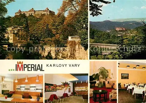 AK / Ansichtskarte Karlovy_Vary Hotel Imperial Sanatorium Schloss Karlovy Vary