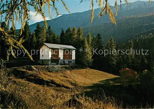 AK / Ansichtskarte Tschierv Ferienkolonieheim Chasa Ramoschin Tschierv