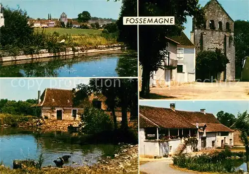 AK / Ansichtskarte Fossemagne Kirche Panorama Fossemagne