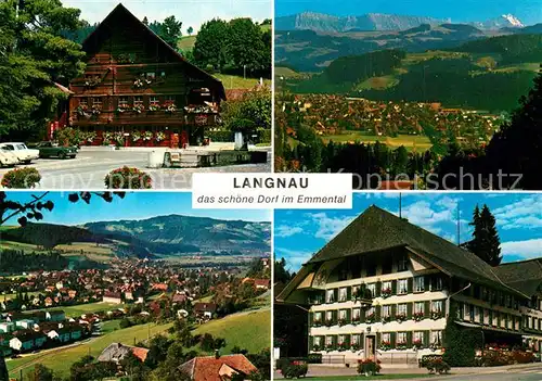 AK / Ansichtskarte Langnau_Emmental Panorama Langnau Emmental