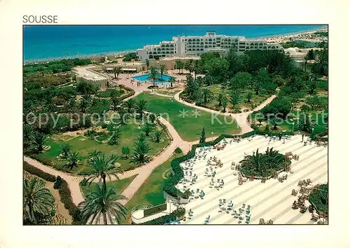 AK / Ansichtskarte Sousse Fliegeraufnahme Hotels Marhaba Marhaba Beach Sousse