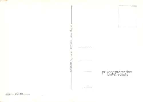 AK / Ansichtskarte Alep Le Sebil Place Sadallah Jabri Citadelle Grande Mosquee Jardin Public Alep