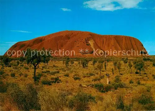 AK / Ansichtskarte Yulara Ayers Rock viewed from the south Yulara