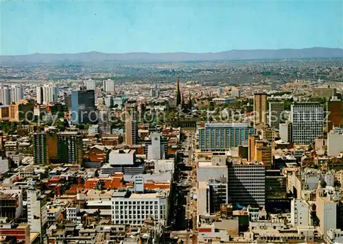 AK / Ansichtskarte Melbourne_Victoria Overlooking Bourke Street to Parliament House St Patricks Cathedral aerial view Melbourne Victoria