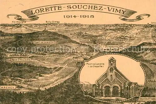 AK / Ansichtskarte Vimy Lorette Souchez 1914 1915 Vimy