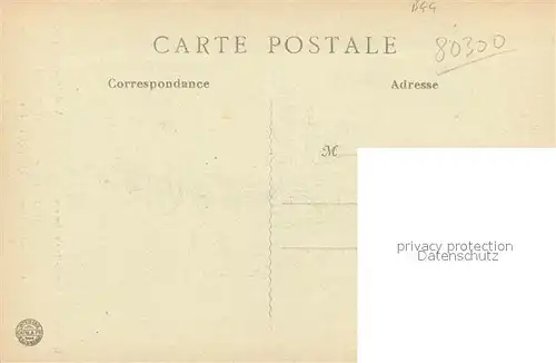 AK / Ansichtskarte Albert_Somme Guerre 1914 1916 La Chaire apr?s le bombardement  Albert Somme