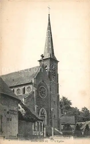 AK / Ansichtskarte Raincheval Eglise Raincheval