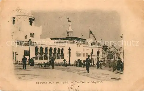 AK / Ansichtskarte Paris Expositon Universelle 1900 Pavillon de  l`Algerie Paris