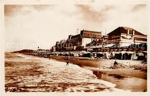 AK / Ansichtskarte Cabourg La Plage Cabourg