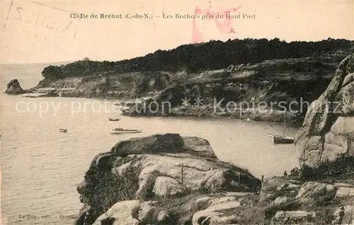 AK / Ansichtskarte Ile de Brehat Les Rochers pris du Haut Port Ile de Brehat