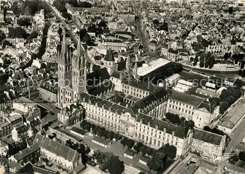 AK / Ansichtskarte Caen Abbaye Collection La France vue du ciel Caen