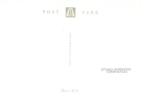 AK / Ansichtskarte Poundstock_Cornwall Parish Church Drawing Kuenstlerkarte 